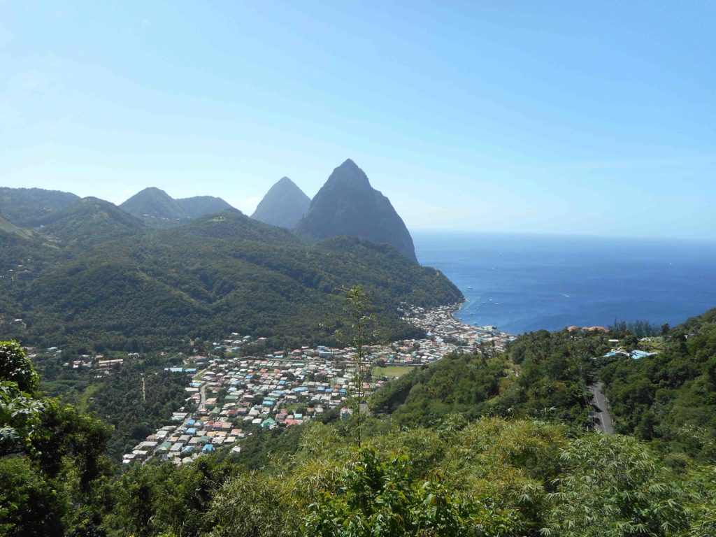 Die beiden "Pitons" von St. Lucia